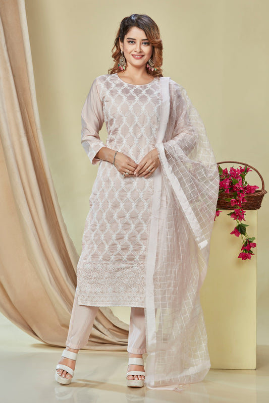 IHITA Embroidered Suit Set