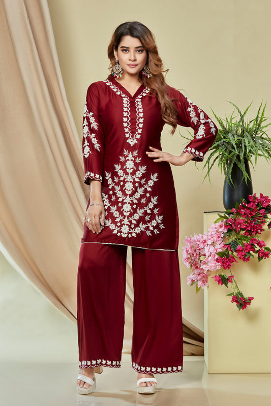 PARIDHI Embroidered Co-ord Set
