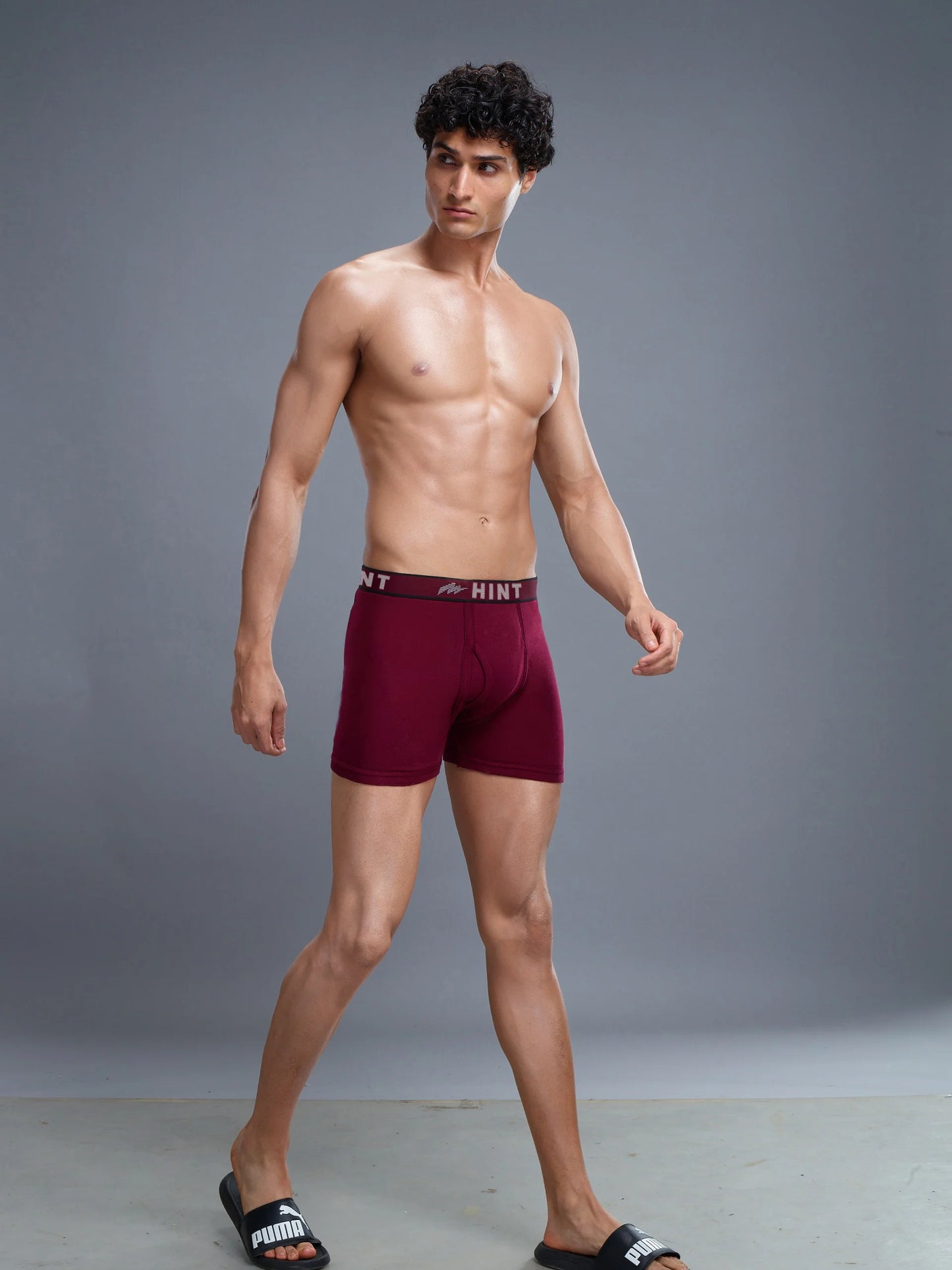 Macho - Premium Cotton Men's Regular Fit Long Trunk with Maximum Support