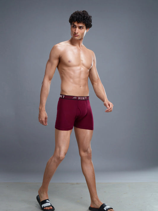 Macho - Premium Cotton Men's Regular Fit Long Trunk with Maximum Support