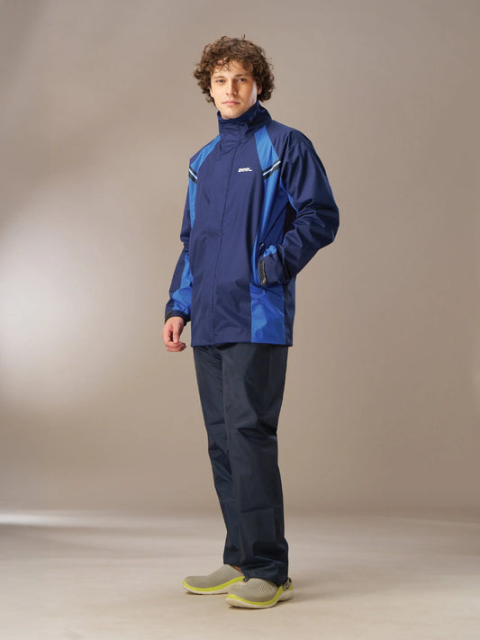 Zeel Go Hike Navy & Blue Rainsuit