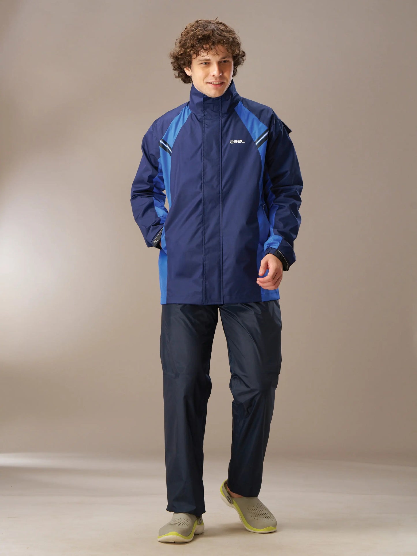 Zeel Go Hike Navy & Blue Rainsuit