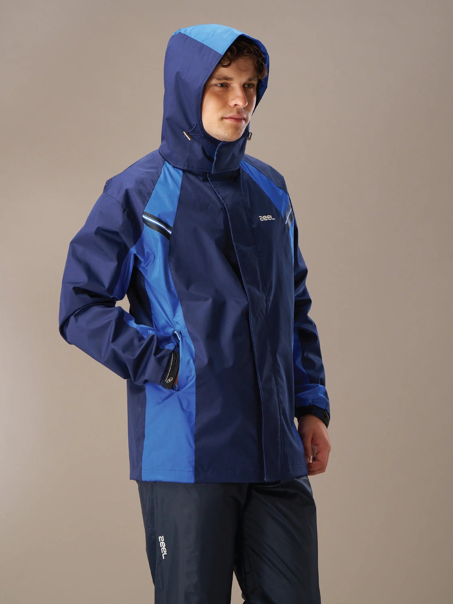 Zeel Go Hike Navy & Blue Rainsuit